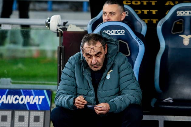 Maurizio Sarri coach of SS Lazio during SS Lazio vs US Cremonese, Italian soccer Serie A match in Rome, Italy, December 20 2025  Copyright: xRaffaelexConti IPAxSportx xipa-agency.netx xx IPA_69363985 IPA_Agency_IPA69363985