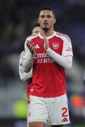 Everton v Arsenal, Premier League William Saliba of Arsenal after the Premier League match between Everton and Arsenal at Hill Dickinson Stadium, Liverpool, England on 20 December 2025. Liverpool Hill Dickinson Stadium Merseyside UK Editorial use only DataCo restrictions apply See www.football-dataco.com , Copyright: xAlunxRobertsx PSI-23456-0102