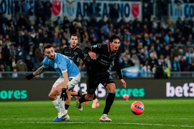 CALCIO - Serie A - SS Lazio vs US Cremonese Tommaso Barbieri of US Cremonese during SS Lazio vs US Cremonese, Italian soccer Serie A match in Rome, Italy, December 20 2025 Rome Italy  Copyright: xIPAxSport ABACAx