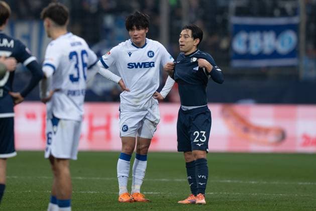 2. Bundesliga VfL Bochum 1848 vs Karlsruher SC Koji Miyoshi of VfL Bochum 1848 during the 2. Bundesliga match against Karlsruher SC at Vonovia Ruhrstadion in Bochum, Germany, on December 20, 2025. Kick-off at 13:00. Copyright: xTaiseixIwamotox