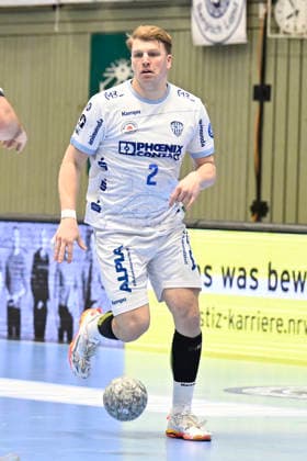 DAIKIN 1.Handball - Bundesliga - 25 26 - 18. Spieltag: Bergischer HC - TBV Lemgo Lippe am 20.12.2025 in der Uni-Halle in Wuppertal Lukas Hutecek ( 2 TBV Lemgo)