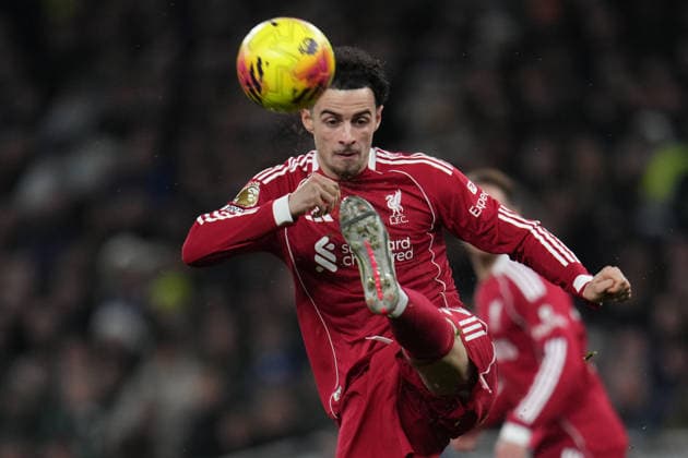 Premier League Tottenham Hotspur v Liverpool Curtis Jones of Liverpool during the Premier League match Tottenham Hotspur vs Liverpool at Tottenham Hotspur Stadium, London, United Kingdom, 20th December 2025 (Photo by Harvey Murphy News Images) Copyright: xHarveyxMurphy NewsxImagesx