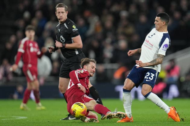 Premier League Tottenham Hotspur v Liverpool during the Premier League match Tottenham Hotspur vs Liverpool at Tottenham Hotspur Stadium, London, United Kingdom, 20th December 2025 (Photo by Harvey Murphy News Images) Copyright: xHarveyxMurphy NewsxImagesx