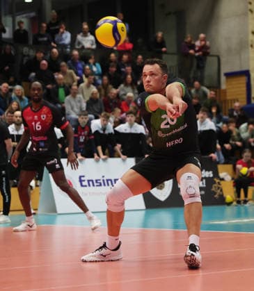 Ludwigsburg , Volleyball Bundesliga , Barock Volleys MTV Ludwigsburg vs. SV Warnemünde , Jeffrey Klok ( Ludwigsburg )