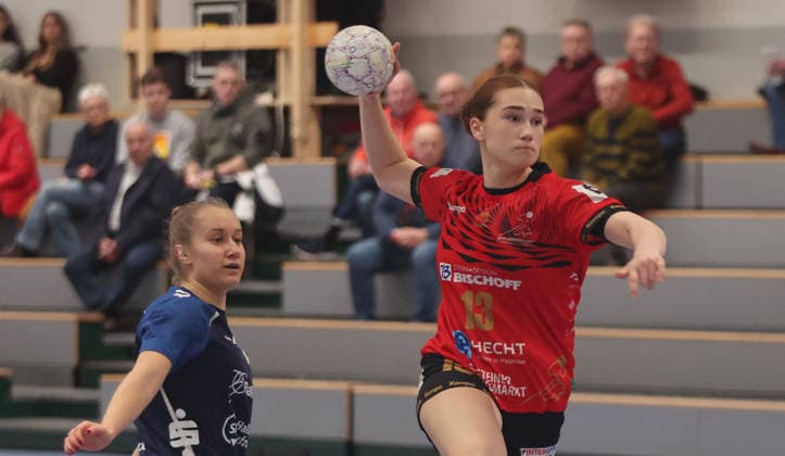 Beilstein , Handball Frauen 3. Liga , SG Schozach-Bottwartal vs. SG Kappelwindeck Steinbach , Aylin Bornhardt ( Schozach )