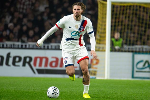 FOOTBALL : Vendee Fontenay Foot vs Paris Saint Germain PSG - Coupe de France - 32e de finale - 20 12 2025 Ilya Zabarnyi (Paris SG) NantesFrance  Copyright: xEmilienxJousselinx
