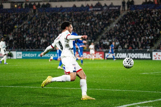 FOOTBALL : Vendee Fontenay Foot vs Paris Saint Germain PSG - Coupe de France - 32e de finale - 20 12 2025 Warren ZaÃ¯re-Emery (Paris SG) NantesFrance  Copyright: xEmilienxJousselinx