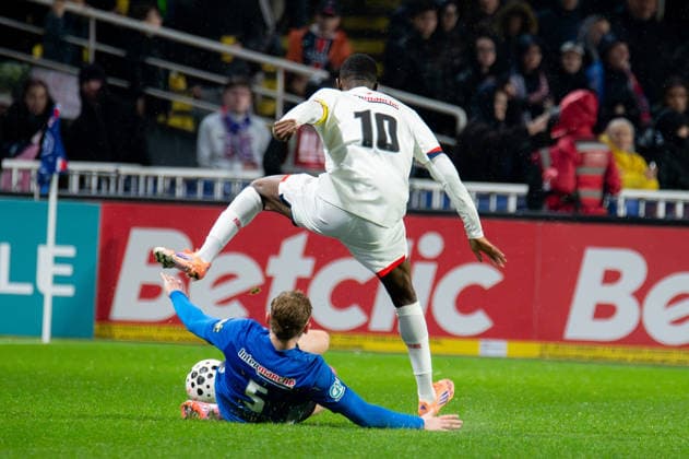 FOOTBALL : Vendee Fontenay Foot vs Paris Saint Germain PSG - Coupe de France - 32e de finale - 20 12 2025 Ousmane DembÃ lÃ (Paris SG) NantesFrance  Copyright: xEmilienxJousselinx