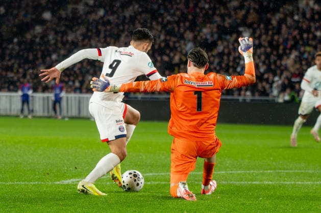 FOOTBALL : Vendee Fontenay Foot vs Paris Saint Germain PSG - Coupe de France - 32e de finale - 20 12 2025 Goncalo Ramos (Paris SG) NantesFrance  Copyright: xEmilienxJousselinx