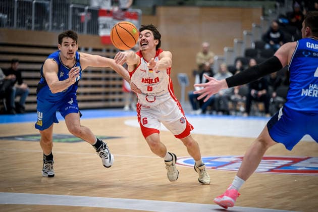 Barmer 2. Basketball Bundesliga ProA: RheinStars Köln vs HAKRO Merlins Crailsheim, 20.12.2025 Jasper Günther (RheinStarsKöln 6), Barmer 2. Basketball Bundesliga ProA: RheinStars Köln vs HAKRO Merlins Crailsheim am 20.12.2025 im Castello Düsseldorf in Düsseldorf (Nordrhein-Westfalen) Copyright: xBEAUTIFULxSPORTS Mueller-Laschetx