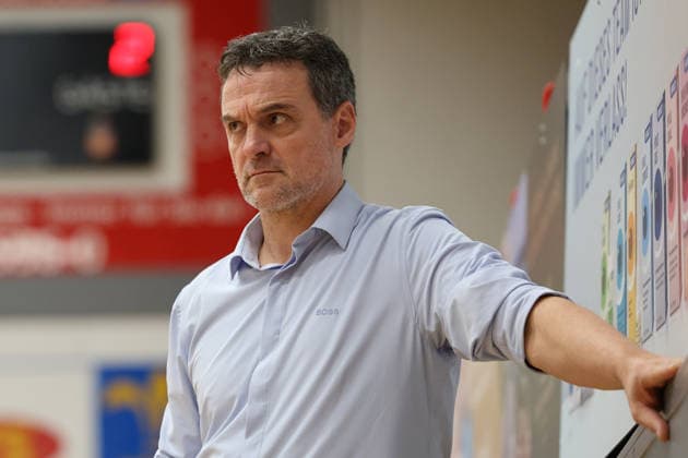 20.12.2025, Handball, Herren, 3. Liga, Staffel Süd-West, Saison 2025 2026, HG Saarlouis - TuS 82 Opladen, Sportdirektor Markus Baur (HG Saarlouis) Saarlouis Stadtgartenhalle Saarland Deutschland (DEU) Copyright: xSebastianxBachx