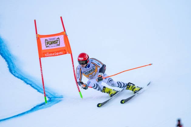 Fabian Gratz (GER) on the giant slalom during 2026 Audi FIS Ski World Cup - Men s Giant Slalom, Alpine Ski race in Alta Badia, Italy, December 21 2025  Copyright: xElenaxPrati IPAxSportx xipa-agency.netx xx IPA_69373862 IPA_Agency_IPA69373862