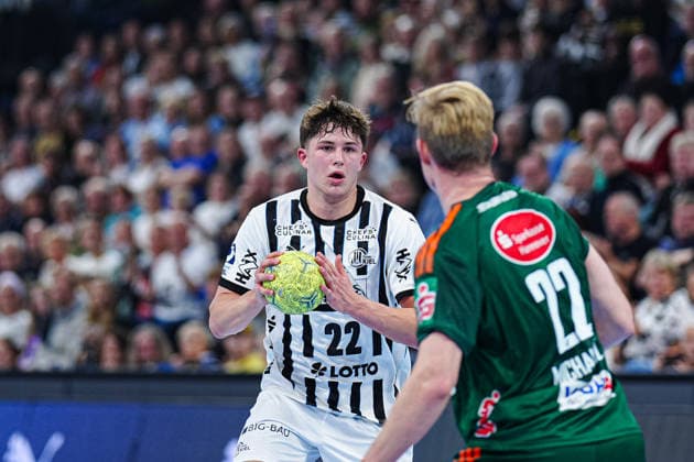 Rasmus Ankermann (THW Kiel, 22) GER, THW Kiel vs. TSV Hannover-Burgdorf, Handball, 1. Bundesliga, Spieltag 18, Saison 2025 2026, 20.12.2025 GER, THW Kiel vs. TSV Hannover-Burgdorf, Handball, 1. Bundesliga, Spieltag 18, Saison 2025 2026, 20.12.2025 Kiel Copyright: xEibner-Pressefoto MarcelxvonxFehrnx EP_MFN