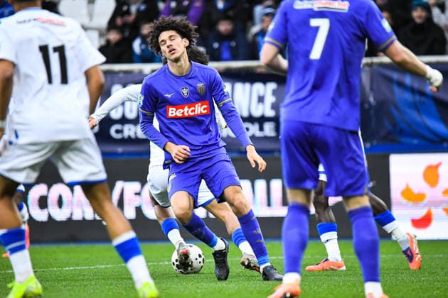 FOOTBALL : AJ Auxerre vs AS Monaco - Coupe de France - 32e de final - 21 12 2025 Maghnes Akliouche (AS Monaco) AuxerreFrance  Copyright: xBaptistexAutissierx