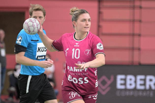 Nele Franz (TusSies Metzingen, 10) TusSies Metzingen vs. VfL Oldenburg, Handball, Alsco HBF, 11.Ligaspieltag, Saison 2025 2026, 21.12.2025 TusSies Metzingen vs. VfL Oldenburg, Handball, Alsco HBF, 11.Ligaspieltag, Saison 2025 2026, 21.12.2025 Tuebingen Copyright: xEibner-Pressefoto TobiasxBaurx EP_TBR