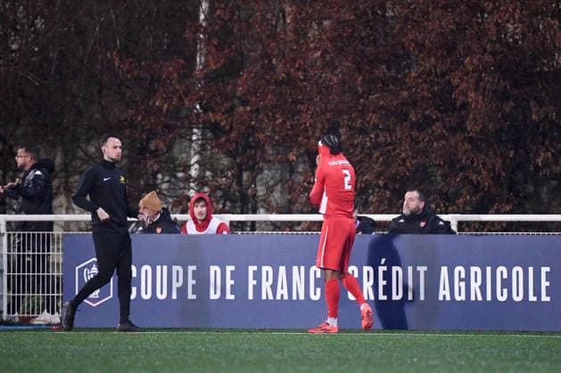 Montreuil FC v US Chauvigny - French Cup 2025 2026 02 Logan Assignon (Chauvigny) during the French Cup match between Montreuil and Chauvigny at Stade Auguste Delaune on December 21, 2025 in Bobigny, France. Bobigny France  Copyright: xFEPx 776432453