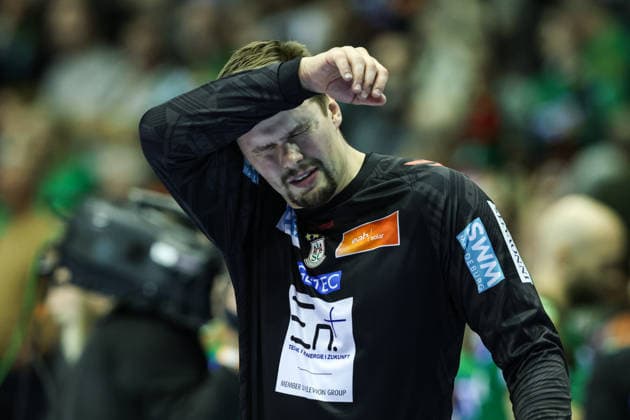Torwart Sergey Hernandez Ferrer (SC Magdeburg,1) - Handball Bundesliga Saison 2025-2026 SC Magdeburg vs. SC DHFK Leipzig in der GETEC Arena in Magdeburg - Einzelbild,Aktion,Handball,Deutschland,21.12.2025