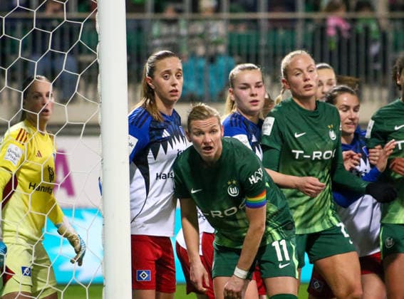 Deutschland: Frauen-Bundesliga 2025 26, 14. Spieltag - VfL Wolfsburg VS Hamburger SV - AOK Stadion (Wolfsburg): Alexandra Popp (VfL Wolfsburg Frauen, 11) Copyright: xAymanxAlahmedx
