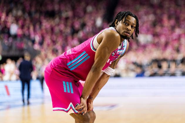 easyCredit Basketball Bundesliga: Telekom Baskets Bonn - FC Bayern München; 21.12.2025 Zachery Cooks (Telekom Baskets Bonn, 3) easyCredit Basketball Bundesliga: Telekom Baskets Bonn - FC Bayern München, Köln, LANXESSarena am 21.12.2025 Copyright: xBEAUTIFULxSPORTS Wunderlx