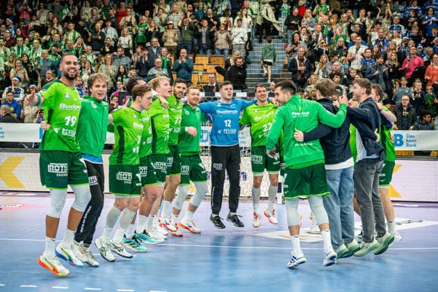 Handball Bundesliga; HSG Wetzlar - ThSV Eisenach, 21.12.25 HSG Wetzlar Handball Bundesliga; HSG Wetzlar - ThSV Eisenach: Wetzlar, 21.12.25 Copyright: xBEAUTIFULxSPORTS Roeczeyx