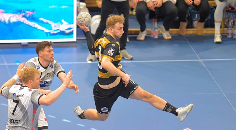 21.12.2025, Dresdens Anton Preußner, Handball, 2. Bundesliga, HC Elbflorenz Dresden - TV Großwallstadt, (c) Dresden