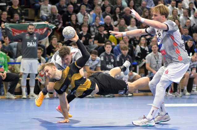 21.12.2025, Dresdens Anton Preußner, Handball, 2. Bundesliga, HC Elbflorenz Dresden - TV Großwallstadt, (c) Dresden
