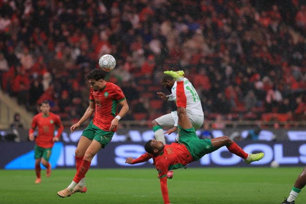 Morocco v Comoros - Africa Cup of Nations RABAT, MOROCCO - DECEMBER 21: Ayoub El Kaabi (20) of Morocco in action during the opening match of the 35th Africa Cup of Nations (AFCON 2025) between Morocco and Comoros at Prince Moulay Abdellah Stadium in Rabat, Morocco on December 21, 2025. Fareed Kotb Anadolu Rabat Morocco. Editorial use only. Please get in touch for any other usage.  Copyright: x2025xAnadoluxFareedxKotbx