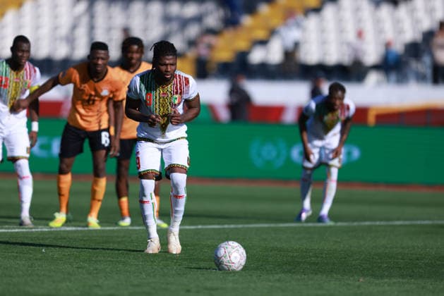 MOROCCO, CASABLANCA- 22 December 2025 - El Bilal Toure of Mali missing from penalty shot during the Africa Cup of Nations 2025 group A match between national team, Nationalteam of Mali and National team Zambia at the Mohammed V Stadium in Casablanca on 22 December 2025. Photo SFSI Mali v Zambia - AFCON 2025 - Group A Copyright: xSFSIx