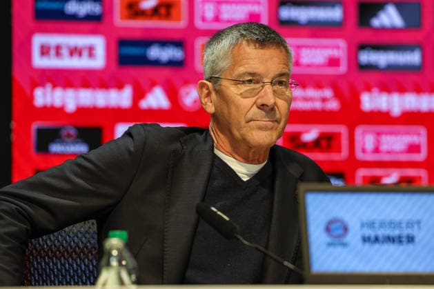 Herbert Hainer (FC Bayern Muenchen, Praesident) bei der Pressekonferenz zur Vorstellung des neuen FC Bayern Basketball Trainers, GER, FC Bayern Basketball Pressekonferenz, Saison 2025 2026, 22.12.2025, GER, FC Bayern Basketball Pressekonferenz, Saison 2025 2026, 22.12.2025 Muenchen Copyright: xEibner-Pressefoto JennixMaulx EP_JML