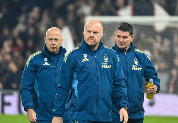 Fulham v Nottingham Forest Premier League Nottingham Forest Manager Sean Dyche before the Premier League match at Craven Cottage, London 22 12 2025 UK Newspapers OUT Copyright: xNigelxBramleyx FIL-22666-0004