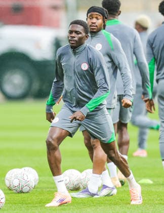 Nigeria Super Eagles training, Afcon 2025 Fes, Morocco. 22nd Dec, 2025. Nigeria Super Eagles training, Afcon 2025. Credit: Victor Modo