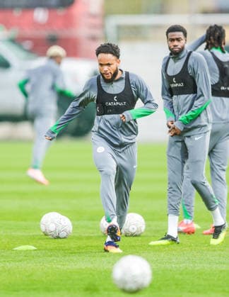 Nigeria Super Eagles training, Afcon 2025 Fes, Morocco. 22nd Dec, 2025. Nigeria Super Eagles training, Afcon 2025. Credit: Victor Modo