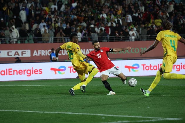 Egypt v Zimbabwe - Africa Cup of Nations AGADIR, MOROCCO - DECEMBER 22: Mohamed Salah (C) of Egypt during the 35th Africa Cup of Nations (AFCON 2025) football match between Egypt and Zimbabwe at Adrar Stadium in Agadir, Morocco on December 22, 2025. Stringer Anadolu Agadir Morocco. Editorial use only. Please get in touch for any other usage.  Copyright: x2025xAnadoluxStringerx