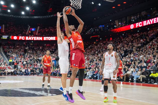 David Mccormack 33 (FC Bayern Basketball), FC Bayern Basketball vs. Hapoel IBI Tel Aviv, EuroLeague 18. Spieltag, 23.12.2025 Muenchen Bayern Deutschland