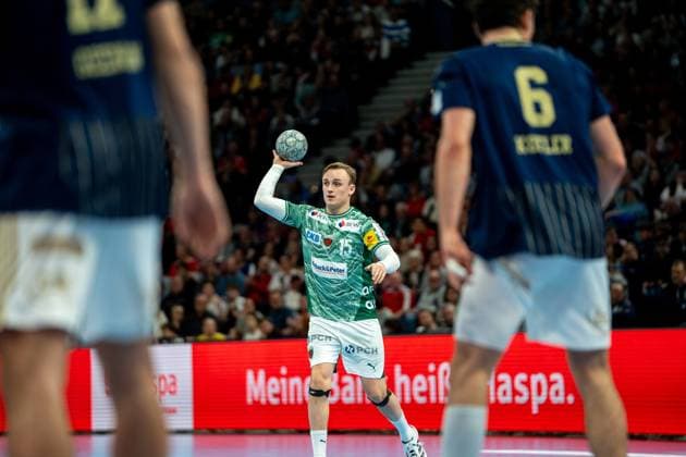Szene mit 15; Füchse Berlin HSV Hamburg vs Füchse Berlin