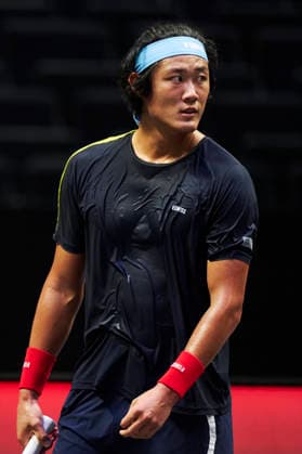 SHENZHEN, CHINA - DECEMBER 25: Zhang Zhizhen of China attends a training session of the 2025 World Tennis Continental Cup on December 25, 2025 in Shenzhen, Guangdong Province of China.  Copyright: xVCGx 111612020173