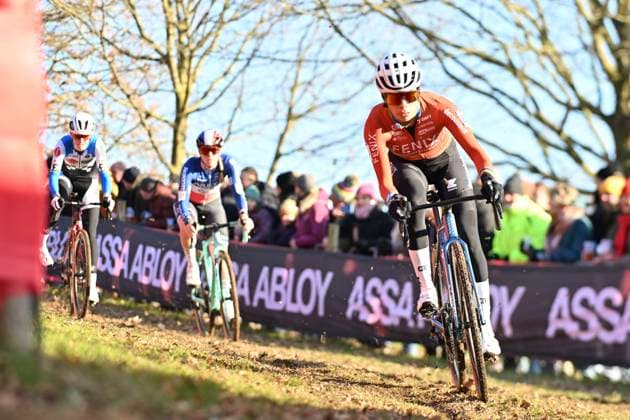 UCI Cyclocross World Cup 2025-2026 Gavere GAVERE, BELGIUM - DECEMBER 26 : Alvarado Ceylin Del Carmen (NED) of Fenix-Deceuninck during the 7th leg of the Gavere UCI Cyclocross World Cup 2025-2026 a cyclocross race for Women Elite on December 26, 2025 in Gavere, Belgium, 26 12 2025 ( Gavere Belgium  Copyright: xBcex