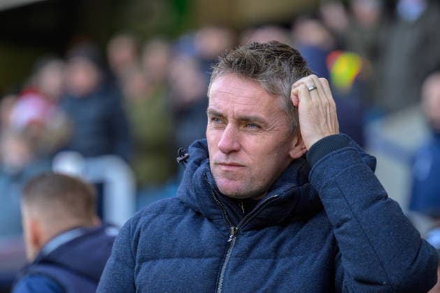 Head Coach Ipswich Town of Kieran McKenna during the Sky Bet Championship game between Millwall FC vs Ipswich Town at The Den in London , England . (Photo by Keeran Marquis Sports Press Photo SPP) Copyright: xKeeranxMarquis SPPx Sportspressphoto_SPR76846