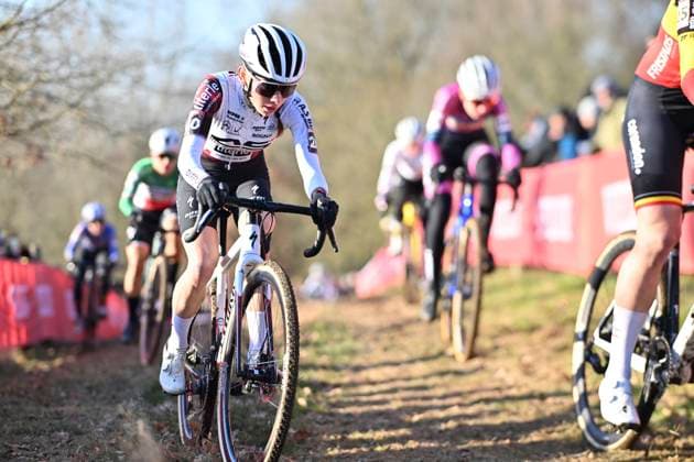 UCI Cyclocross World Cup 2025-2026 Gavere GAVERE, BELGIUM - DECEMBER 26 : Muller Amandine (FRA) of As Bike Racing France Literie during the 7th leg of the Gavere UCI Cyclocross World Cup 2025-2026 a cyclocross race for Women Elite on December 26, 2025 in Gavere, Belgium, 26 12 2025 ( Gavere Belgium  Copyright: xBcex