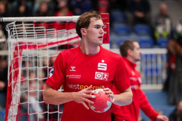 26.12.2025, Handball, Saison 2025 2026, 2. Handball Bundesliga, 17. Spieltag, TuSEM Essen - TuS Ferndorf, Tom Wolf (TuSEM Essen), Essen Am Hallo NRW Deutschland xRHR-FOTO DEx Copyright: DennisxEwert RHR-FOTOx RHR-FOTO DE
