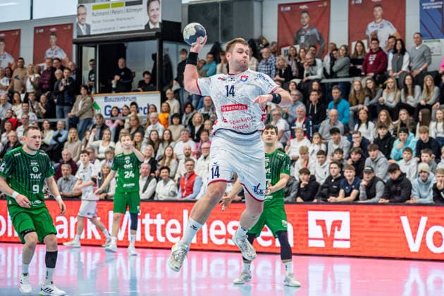 2. Handball Bundesliga; TV Hüttenberg - Eulen Ludwigshafen, 26.12.25 Moritz Zörb (TV Hüttenberg, 14) 2. Handball Bundesliga; TV Hüttenberg - Eulen Ludwigshafen: Hüttenberg, 26.12.25 Copyright: xBEAUTIFULxSPORTS Roeczeyx