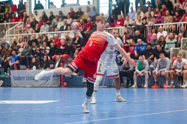 26.12.2025, Handball, Saison 2025 2026, 2. Handball Bundesliga, 17. Spieltag, TuSEM Essen - TuS Ferndorf, Felix Mart (TuSEM Essen), Essen Am Hallo NRW Deutschland xRHR-FOTO DEx Copyright: DennisxEwert RHR-FOTOx RHR-FOTO DE