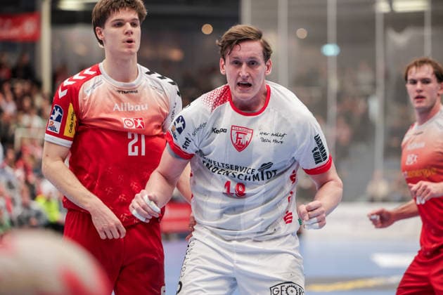 26.12.2025, Handball, Saison 2025 2026, 2. Handball Bundesliga, 17. Spieltag, TuSEM Essen - TuS Ferndorf, Daniel Hideg (TuS Ferndorf), Essen Am Hallo NRW Deutschland xRHR-FOTO DEx Copyright: DennisxEwert RHR-FOTOx RHR-FOTO DE