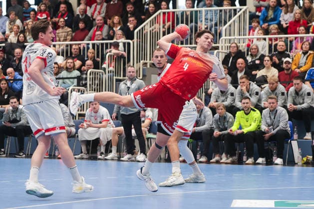 26.12.2025, Handball, Saison 2025 2026, 2. Handball Bundesliga, 17. Spieltag, TuSEM Essen - TuS Ferndorf, Felix Göttler (TuSEM Essen), Essen Am Hallo NRW Deutschland xRHR-FOTO DEx Copyright: DennisxEwert RHR-FOTOx RHR-FOTO DE