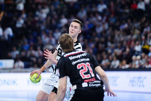 Nikola Bilyk (THW Kiel, 53) GER, THW Kiel vs. HC Erlangen, Handball, 1. Bundesliga, Spieltag 19, Saison 2025 2026, 26.12.2025 GER, THW Kiel vs. HC Erlangen, Handball, 1. Bundesliga, Spieltag 19, Saison 2025 2026, 26.12.2025 Kiel Copyright: xEibner-Pressefoto MarcelxvonxFehrnx EP_MFN