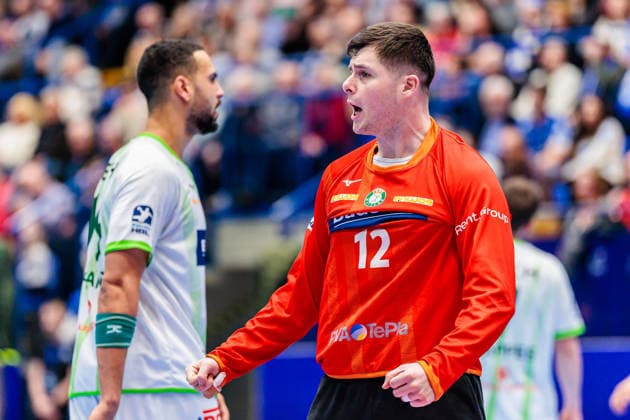 Anadin Suljakovic (HSG Wetzlar, 12) jubelt freut sich GER, TBV Lemgo Lippe vs. HSG Wetzlar, Handball, 1. Bundesliga, 19. Spieltag, Spielzeit 2025 2026, 26.12.2025 GER, TBV Lemgo Lippe vs. HSG Wetzlar, Handball, 1. Bundesliga, 19. Spieltag, Spielzeit 2025 2026, 26.12.2025 Lemgo Copyright: xEibner-Pressefoto JanxRollingerx EP_JSK