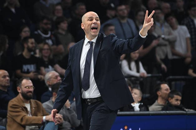 PARTIZAN vs MACCABI TEL AVIV JOAN PENARROYA Djoan Penjaroa coach basketball Partizana vs Maccbi Tel Aviv Euroleague, Beogradska arena, Belgrade 26.12.2025 Foto: BASKETBALL, EUROLEAGUE, PARTIZAN, MACCABI TEL AVIV Belgrade Belgrade arena Serbia Copyright: xMarkoxMetlas xMNxPressx