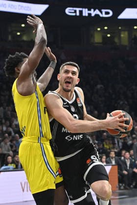 PARTIZAN vs MACCABI TEL AVIV VANJA MARINKOVIC basketball Partizana vs Maccbi Tel Aviv Euroleague, Beogradska arena, Belgrade 26.12.2025 Foto: BASKETBALL, EUROLEAGUE, PARTIZAN, MACCABI TEL AVIV Belgrade Belgrade arena Serbia Copyright: xMarkoxMetlas xMNxPressx