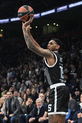 PARTIZAN vs MACCABI TEL AVIV CAMERON PAYNE Kameron Pejn basketball Partizan vs Maccabi Tel Aviv Euroleague, Beogradska arena, Belgrade 26.12.2025 Foto: BASKETBALL, EUROLEAGUE, PARTIZAN, MACCABI TEL AVIV Belgrade Belgrade arena Serbia Copyright: xMarkoxMetlas xMNxPressx
