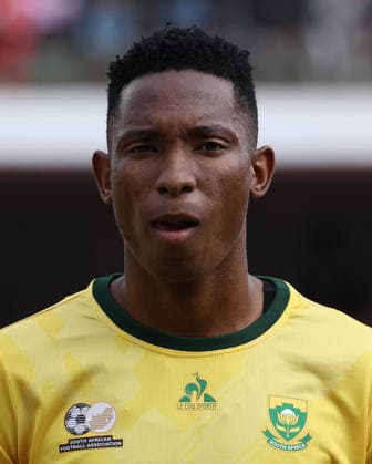 AGADIR, MOROCCO - December 26, 2025 - Portrait of Thalente Mbatha of South Africa National football team headshot during the match between Egypt national team, Nationalteam and South Africa national team in football at Africa Cup of Nations 2025 in Ardar Stadium in Agadir, Morocco AFCON 2025 - Egypt v South Africa national soccer team - Group B Copyright: xSFSI SebastianxFrejx